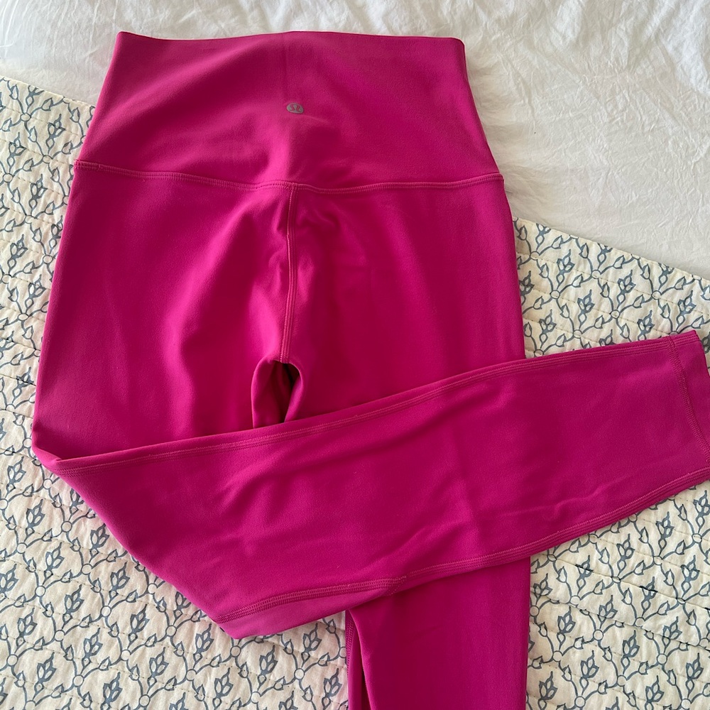 Lululemon Align High-Rise Sonic Pink Size 4 Leggings